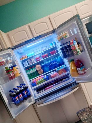 Give us your list and well make sure your fridge is fully stocked upon arrival!