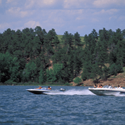 Boating or water sports at Angostura Lake
