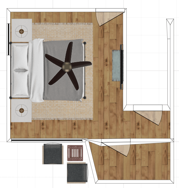 Balcony Bedroom