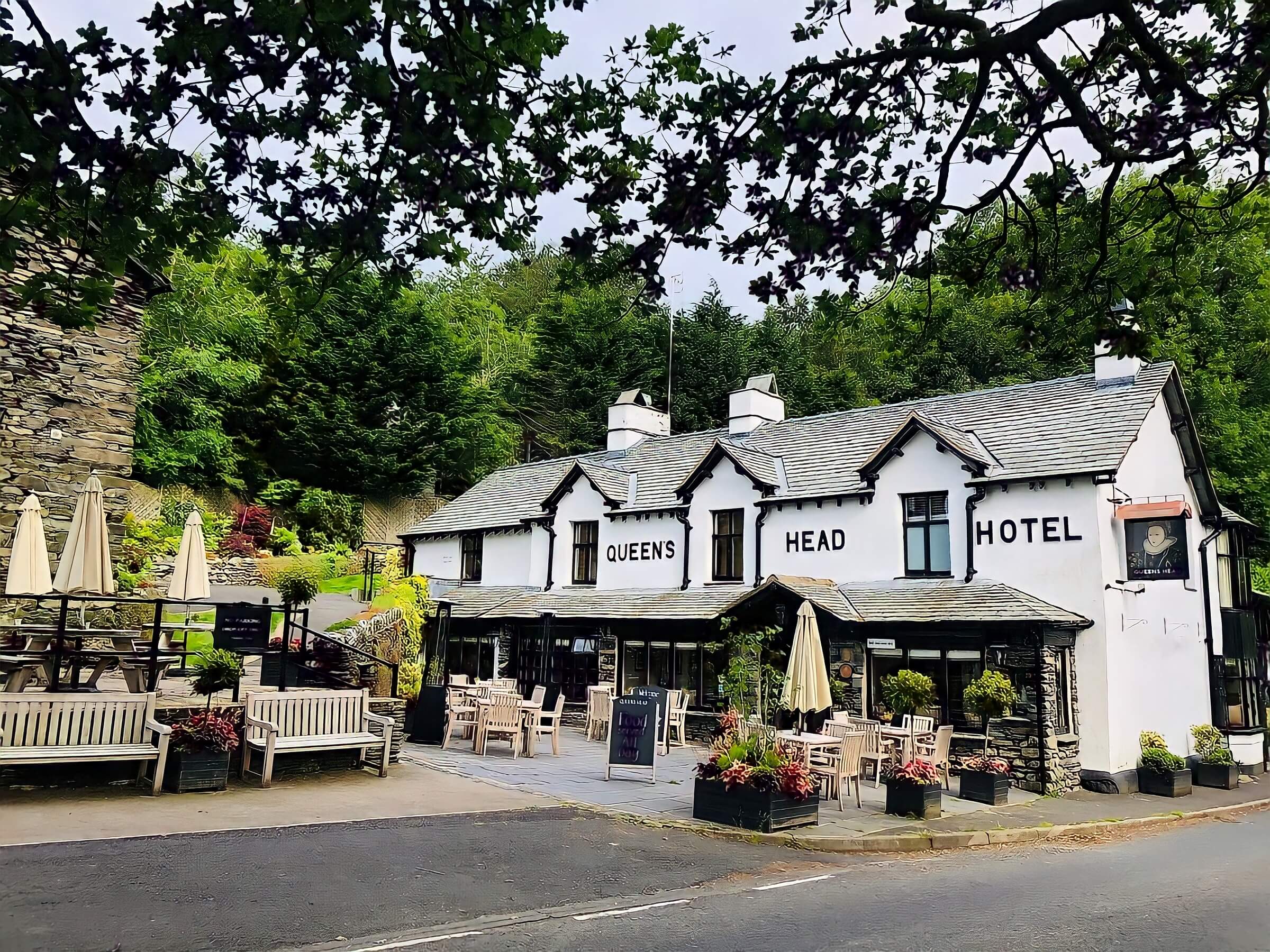 The Queens Head  at Troutbeck