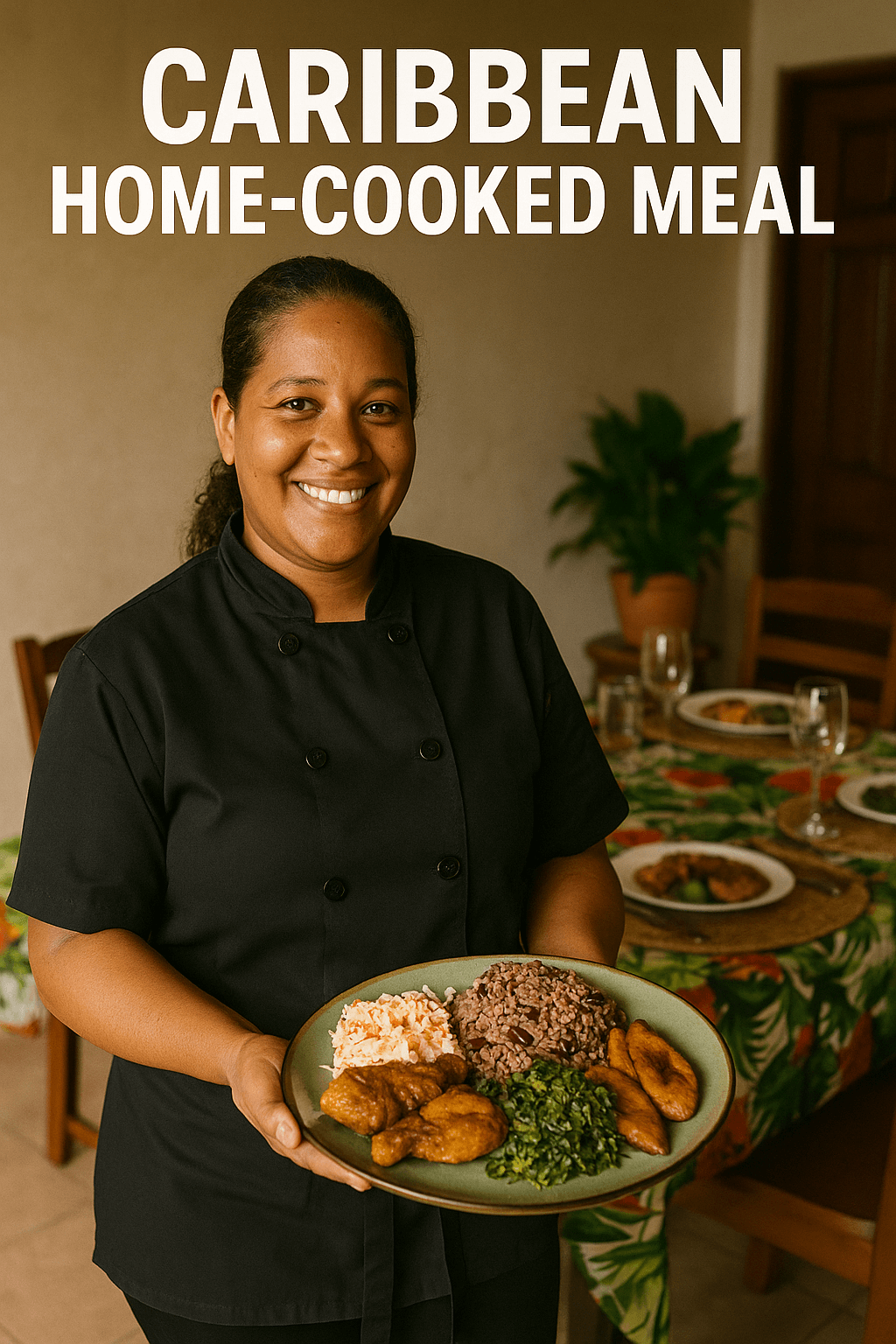 Taste Dominica’s rich flavors without leaving your rental. Enjoy delicious, home-style meals prepared with fresh, local ingredients—served right to your door.